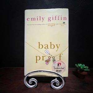 Emily Griffin Baby Proof Novel Hardcover Book